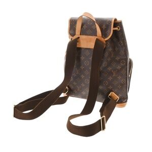 Louis Vuitton Monogram Sac Backpack Daypack Bosphor Ado Canvas Brown
